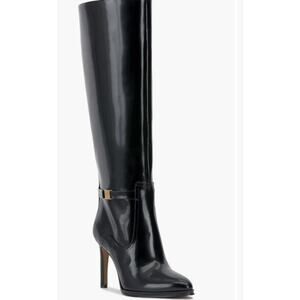 Skylie Knee High Boot (Women) Vince Camuto SIZE 5.5 M Wide Calf BLACK NEW